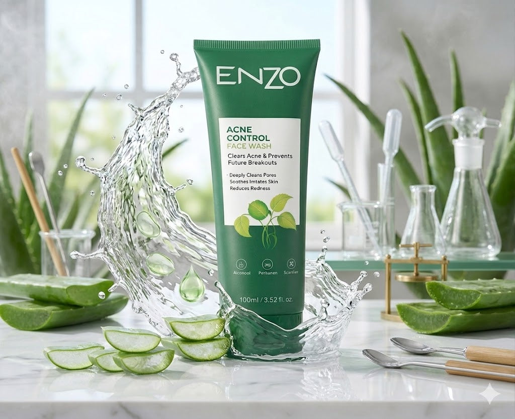 ENZO Acne Control Face Wash – Deep Cleansing & Acne Care (100ml)