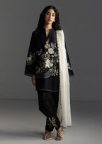 Style-FF 1101 Embroidered 3 pc Unstitched Lawn Dress