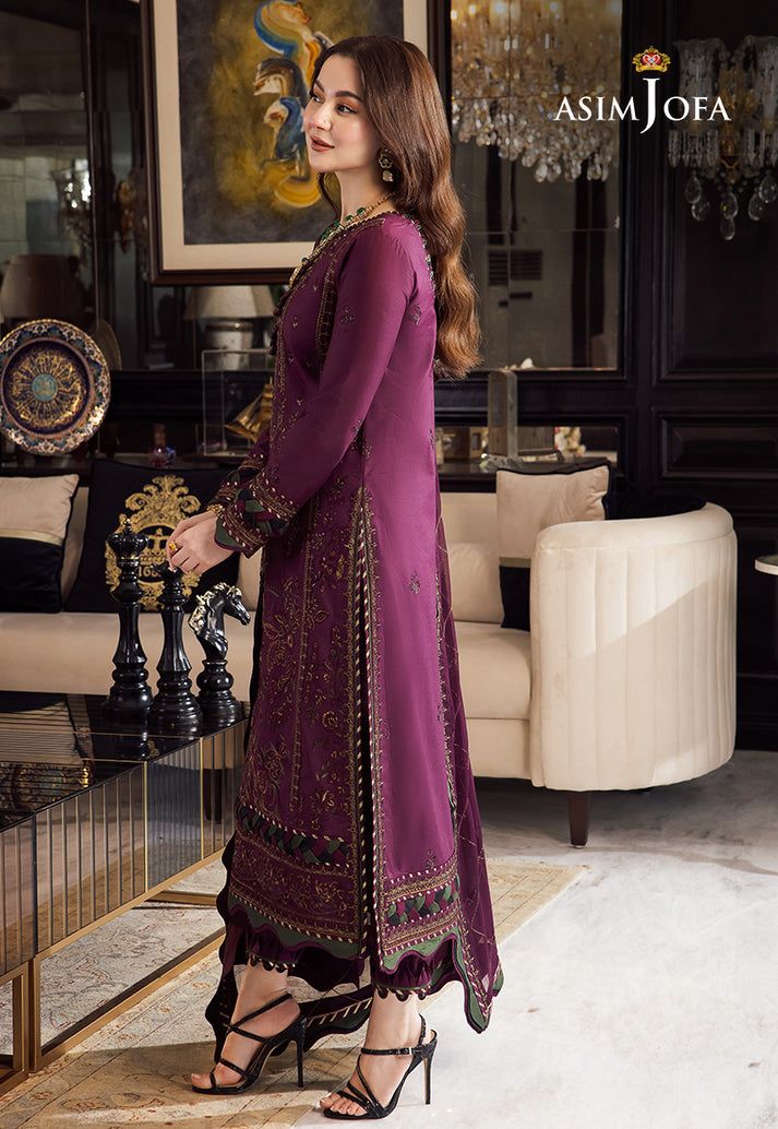 Style-FF 1104 Embroidered 3 pc Unstitched Lawn Dress