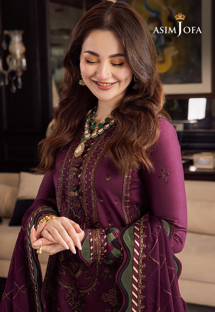 Style-FF 1104 Embroidered 3 pc Unstitched Lawn Dress