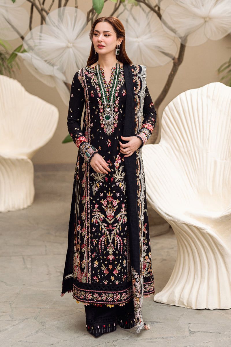 Style-FF 1106 Embroidered 3 pc Unstitched Lawn Dress