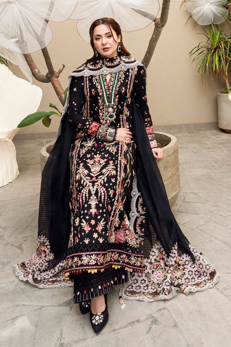 Style-FF 1106 Embroidered 3 pc Unstitched Lawn Dress