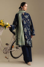 Style-FF 1111 Embroidered 3 pc Unstitched Lawn Dress