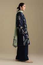 Style-FF 1111 Embroidered 3 pc Unstitched Lawn Dress