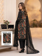 Style-FF 1119 Embroidered 3 pc Unstitched Lawn Dress