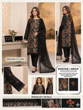 Style-FF 1119 Embroidered 3 pc Unstitched Lawn Dress