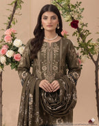 Style-FF 1115 Embroidered 3 pc Unstitched Lawn Dress