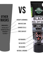 Hollywood Style Black Carbon Peel Off Mask 100ml – Deep Cleansing & Blackhead Remover