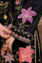 Style-NF 1301 Embroidered 3 pc Unstitched Lawn Dress