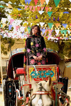 Style-NF 1301 Embroidered 3 pc Unstitched Lawn Dress