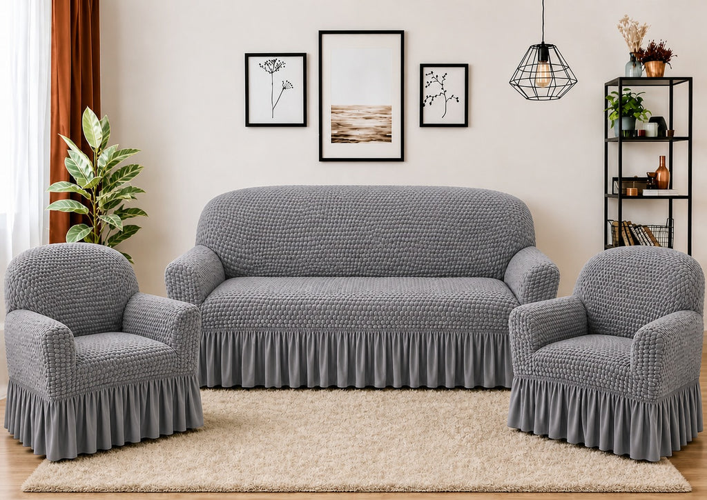 Bubble Turkish Style 5 SEATER Sofa Cover